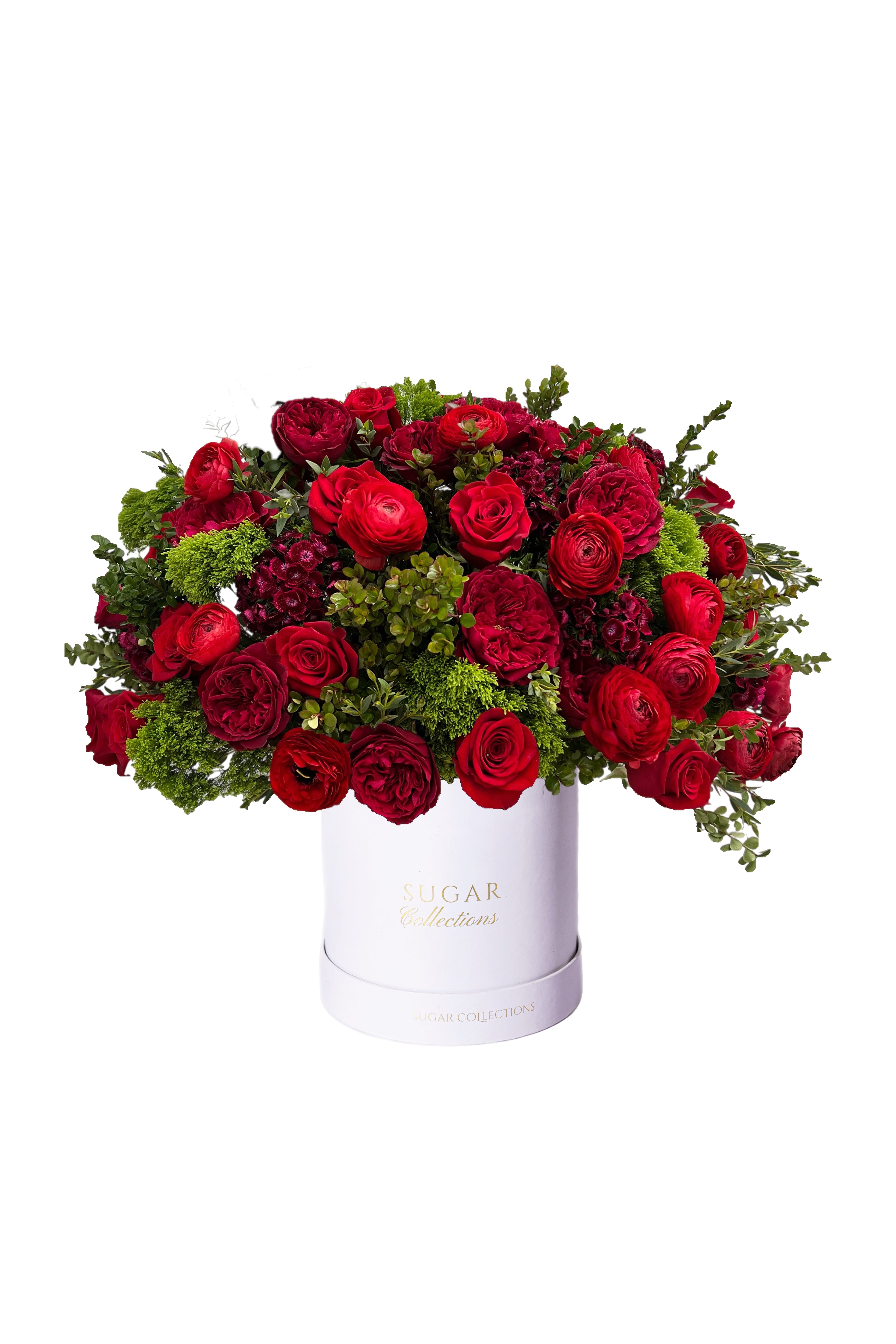 Mixed Flower Arrangement - Red Velvet