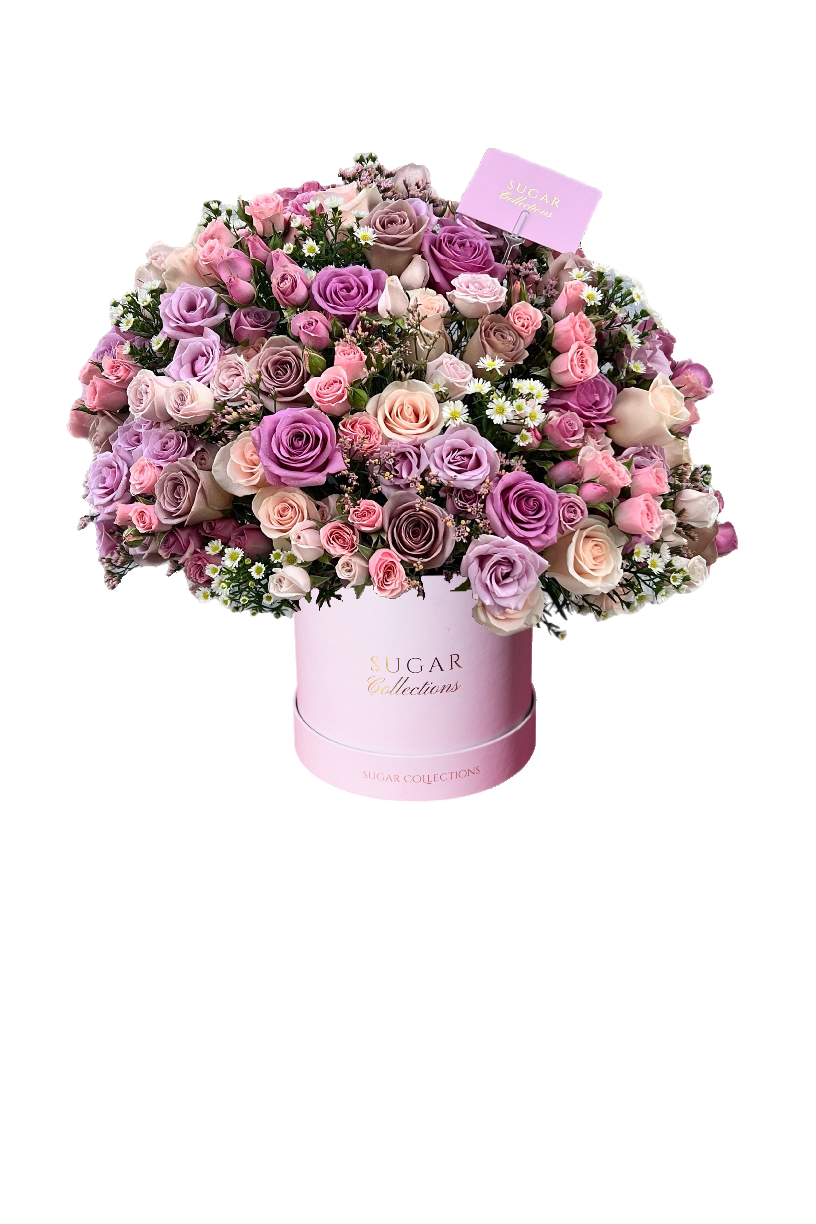 Pink Customized floral arrangements