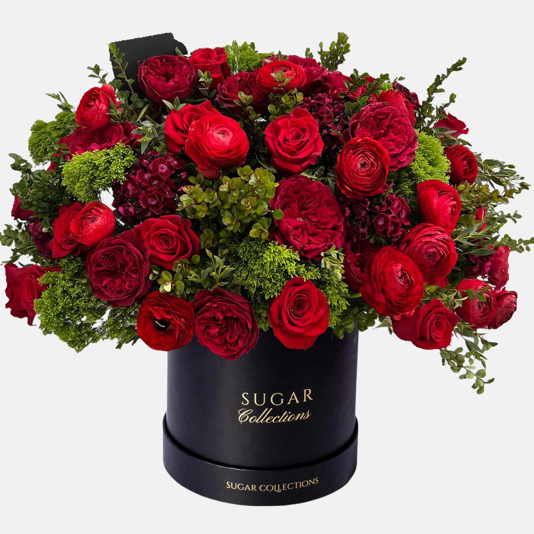 Mixed Flower Arrangement - Red Velvet