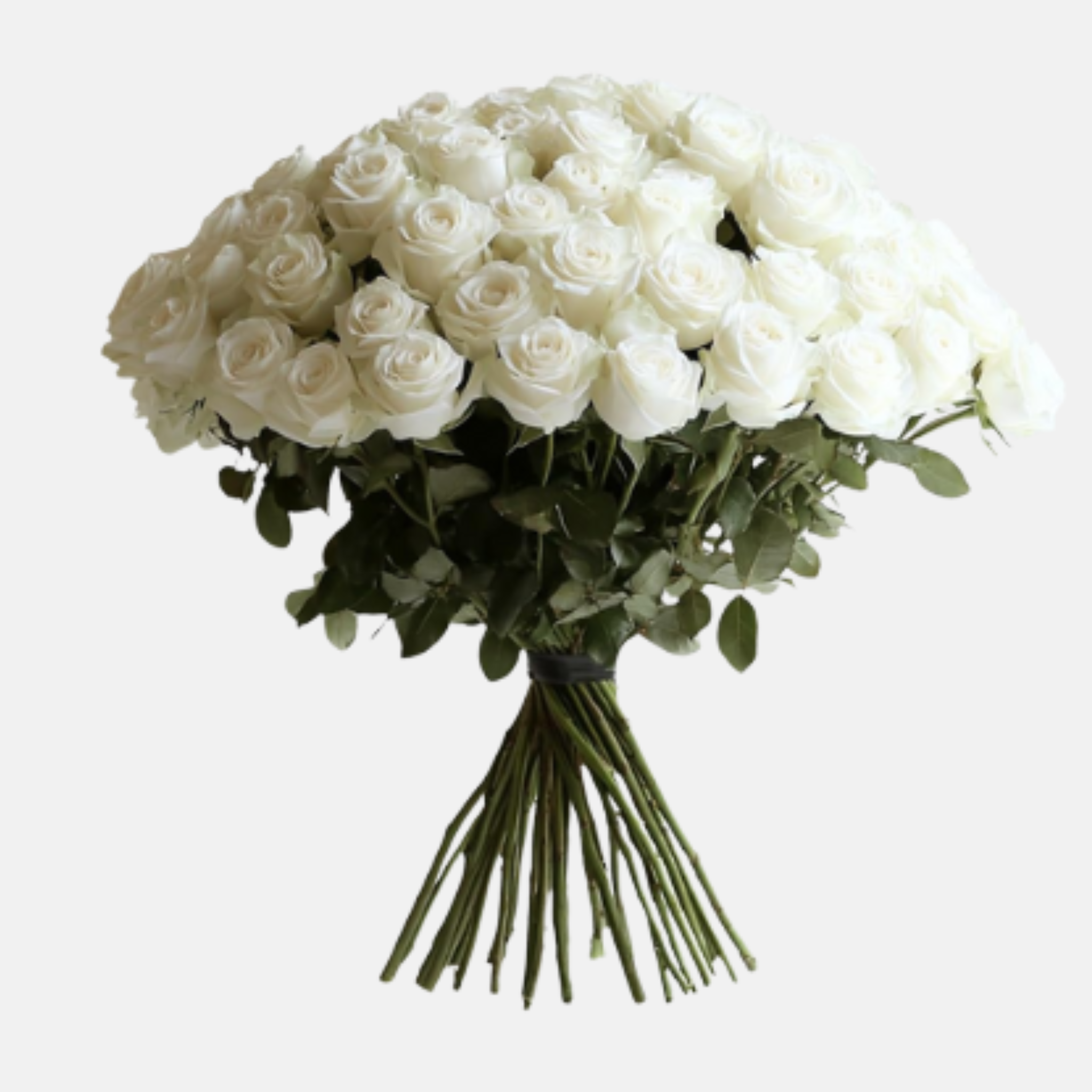 White Rose Bouquet - Subscription