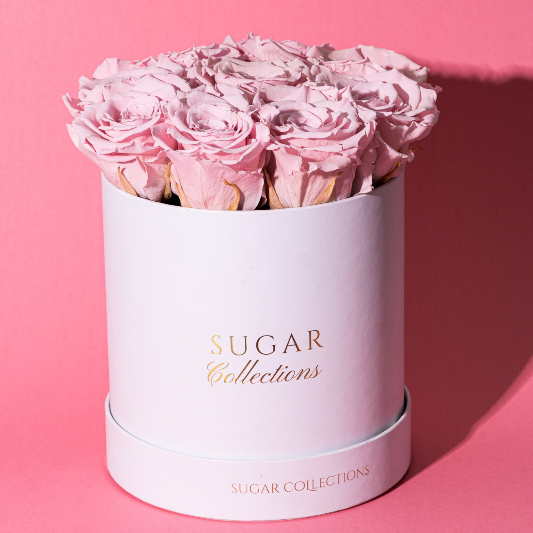 Baby Preserved Rose Box - Sweet Pink