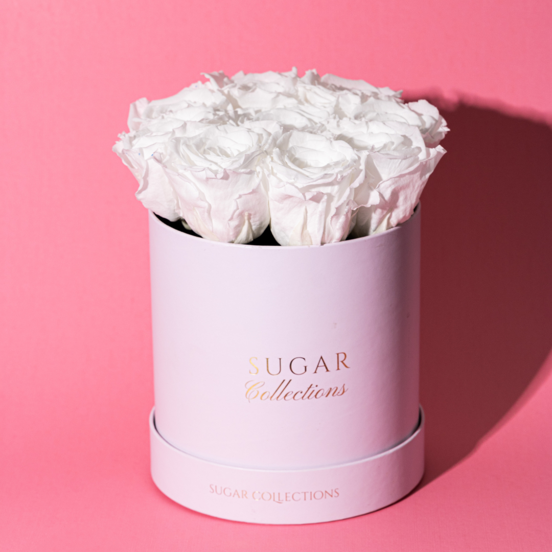 Baby Preserved Rose Box - Sweet Pink