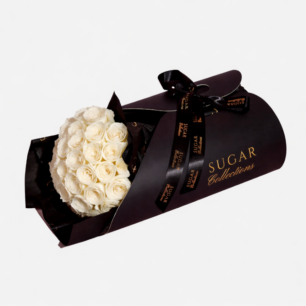 Luxury Rose Bag - Black