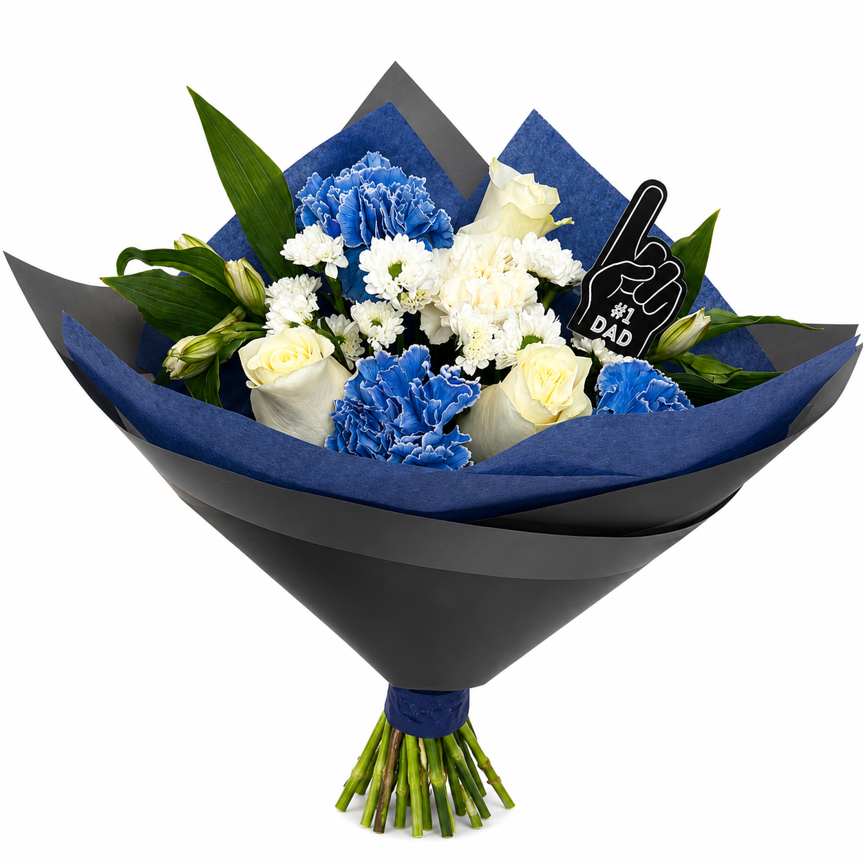 Father’s Day Flowers Miami | Black Luxury Bouquet