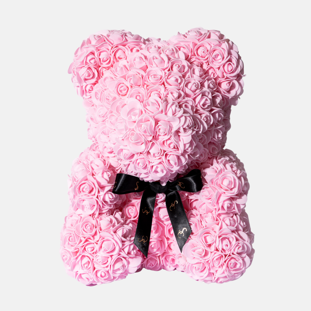 Pink Rose Bear