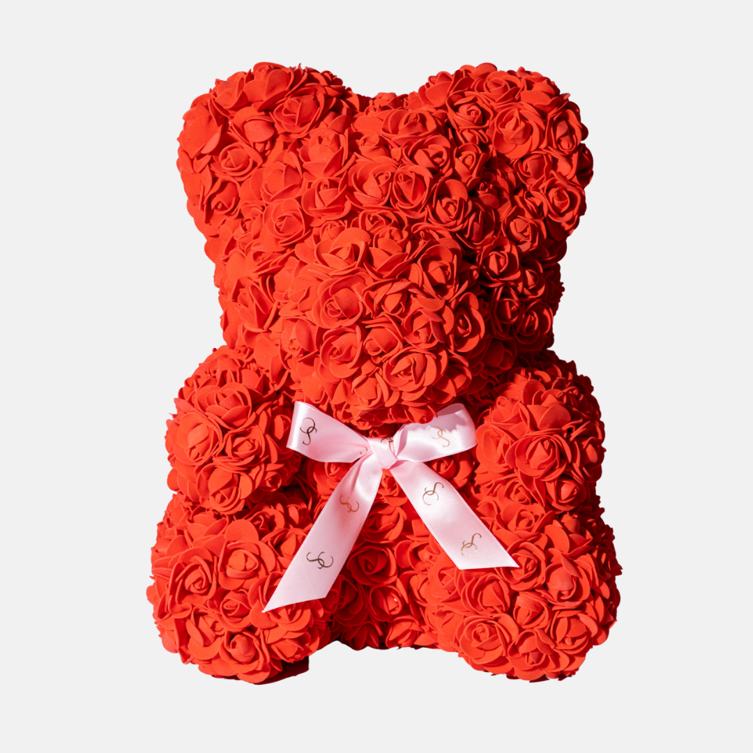 Red Rose Bear